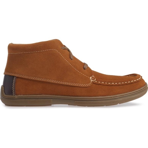 Minnetonka Griffon Chukka Boot In Chestnut Suede - Picture 6 of 6